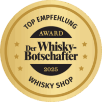 Auszeichnung 2025: Top Empfehlung Whisky Shop - Der Whisky-Botschafter